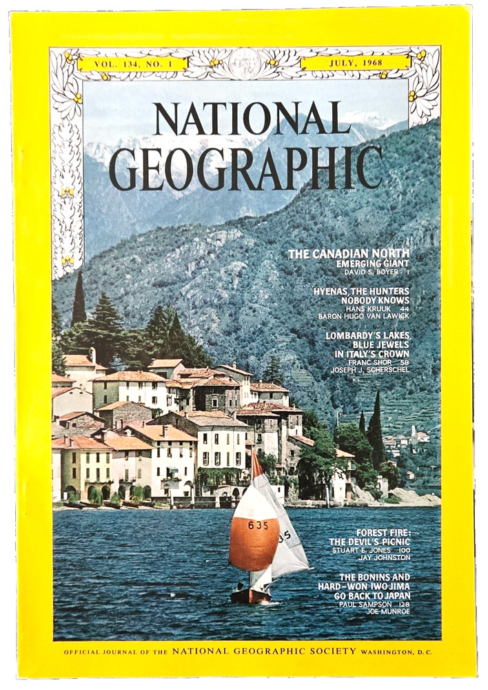 The Canadian North Emerging Giant July 1968 National Geographic Magazine