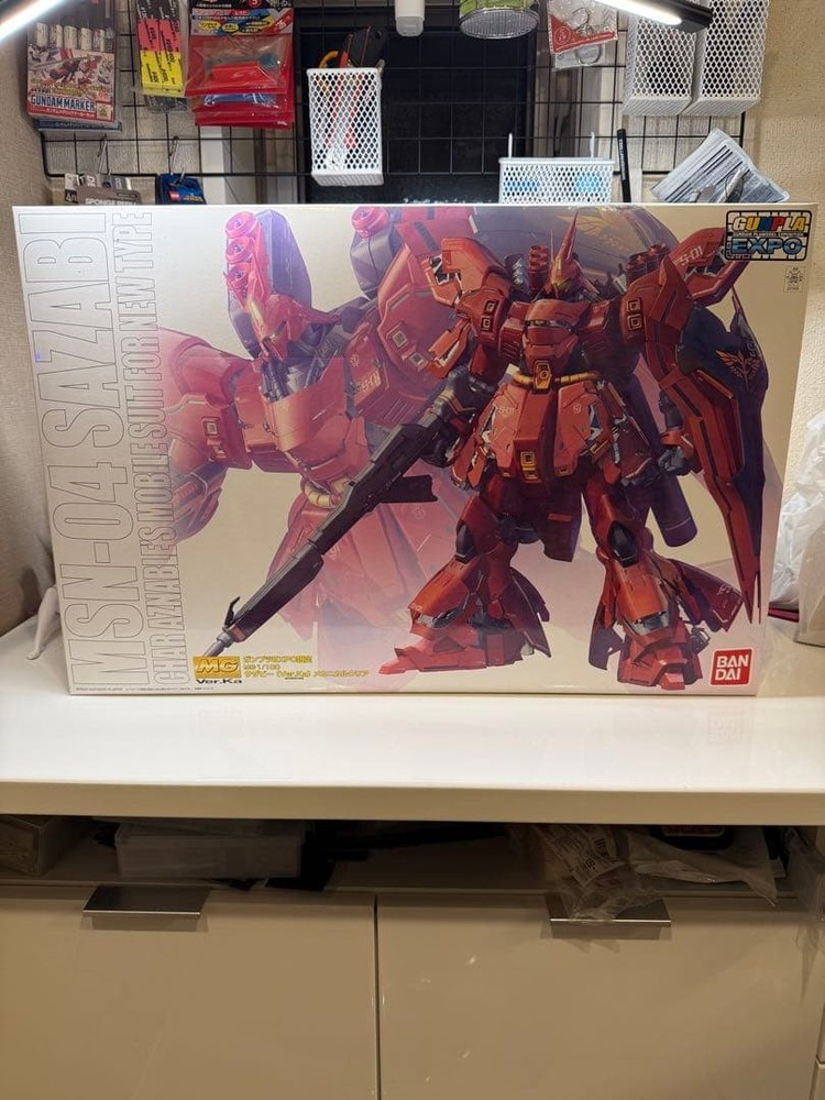 Gundam EXPO limited MG Sotheby ver.ka mechanical clear unassembled #5ad012