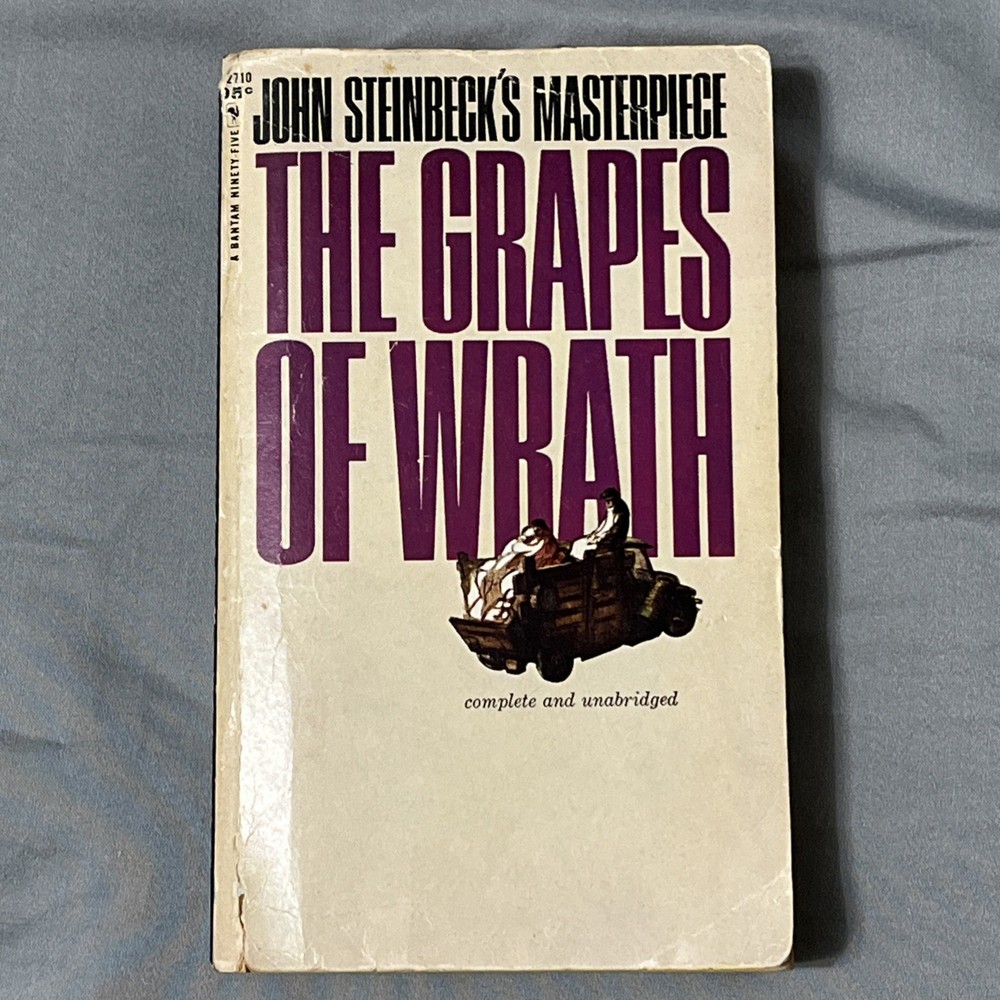 The Grapes of Wrath by John Steinbeck paperback 1966