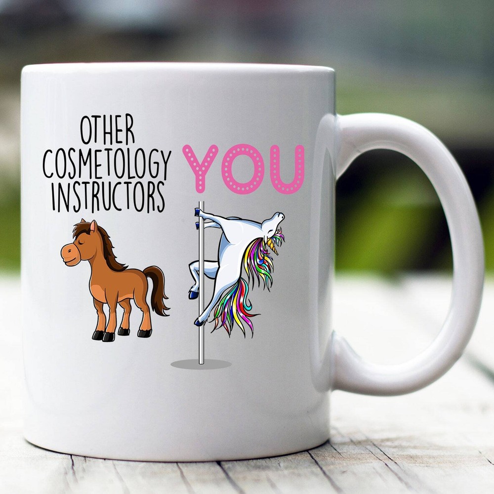 Cosmetology Instructor Gift Cosmetology Instructor Mug Cosmetology Instructor Fu