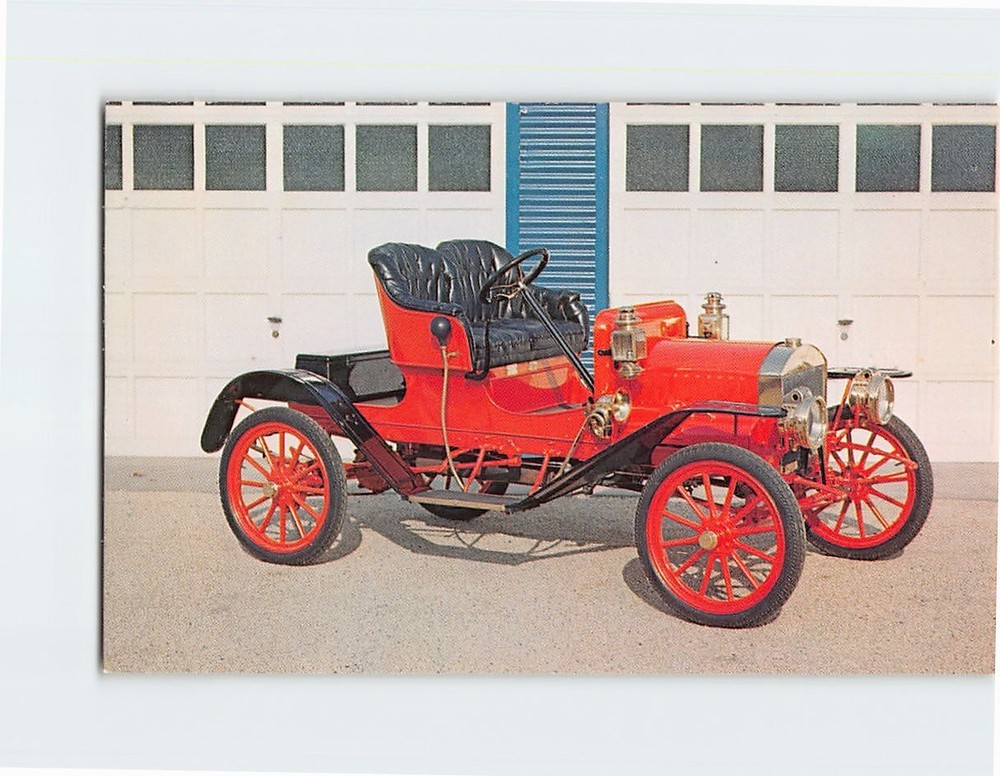 Postcard 1910 Maxwell Model AA 2-Cylinder Runabout