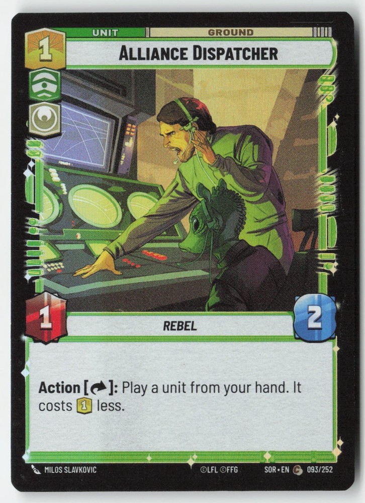 SWU - Alliance Dispatcher SOR 093 Standard Foil