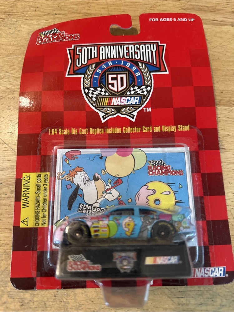 1998 NASCAR Racing Champions 50th Anniversary 9 Cartoon Network 1:64 Die Cast (G