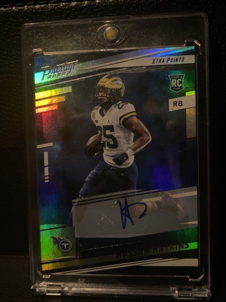 2022 Prestige Hassan Haskins RC Auto Xtra Points Rookie Tennessee Titans