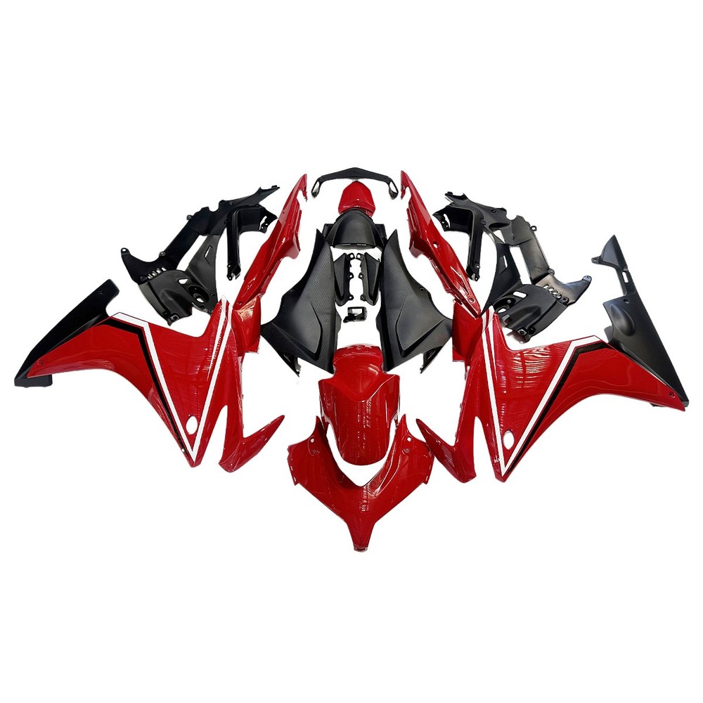 Injection Red Black Fairing Kit for Honda CBR500R 2013-2015 13 14 ABS Bodywork