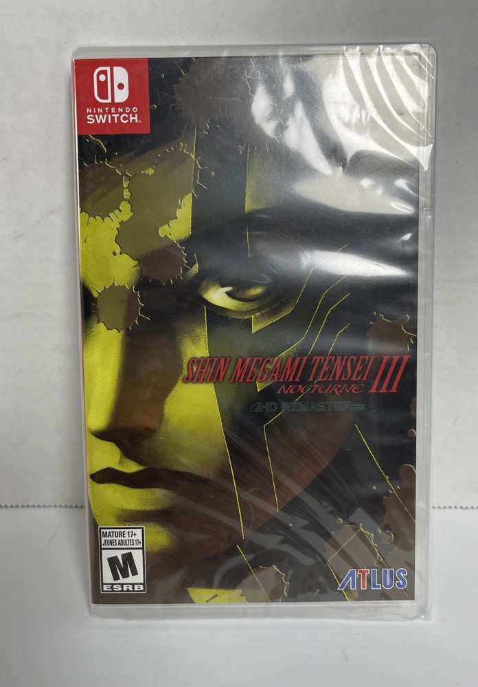 SHIN MEGAMI TENSEI III 3 NOCTURNE NEW SEALED 2021 Authentic Nintendo Switch