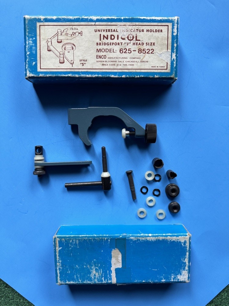 MACHINIST TpCb TOOLS LATHE MILL Indicol Universal Indicator Gage Holder 625 8522