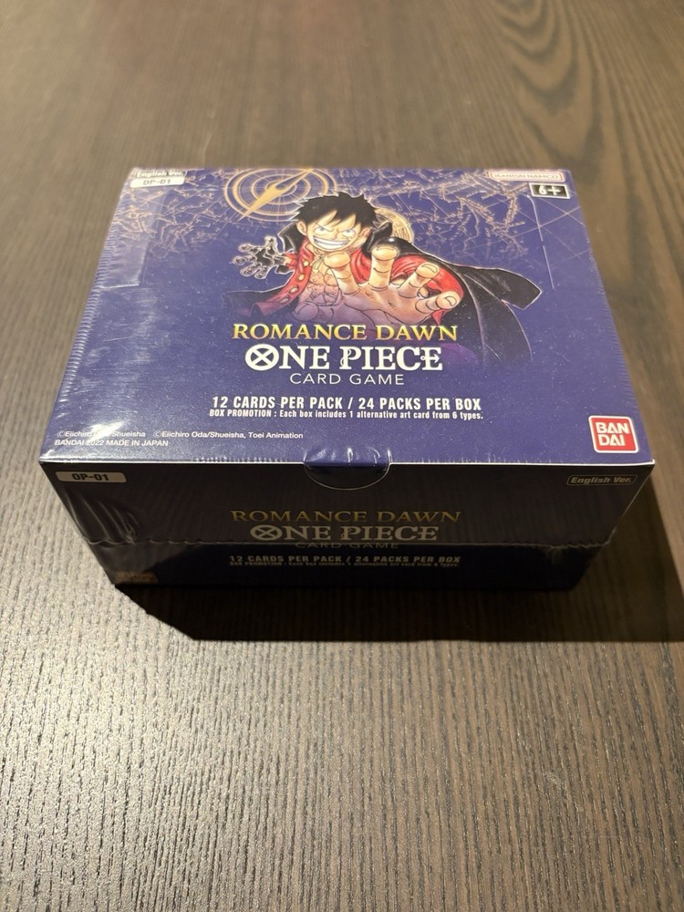 Romance Dawn Booster Box (White Bottom) Op-01 One Piece Tcg 2022 Sealed English
