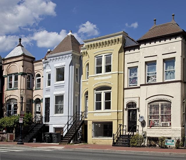 Photo:Washington DC Florida Ave 5th St NW Row Houses 2010