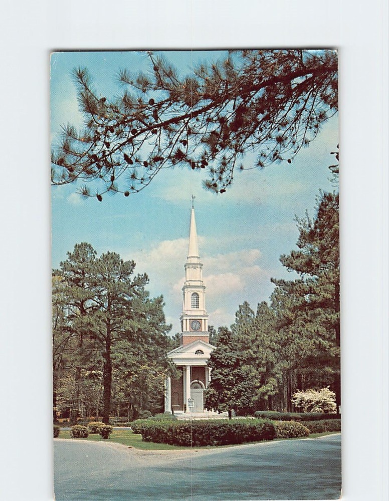 Postcard The Village Chapel in Pinehurst North Carolina