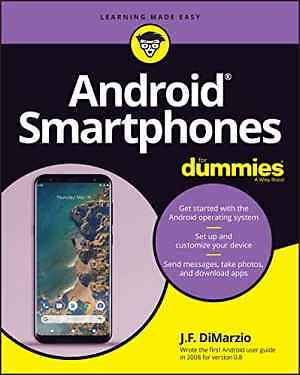 Android Smartphones For Dummies - Paperback, by DiMarzio Jerome - Very Good