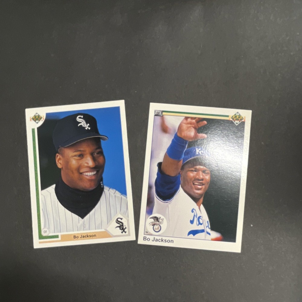 Upper Deck Bo Jackson MLB Baseball Trading Card Lot White Sox Royals