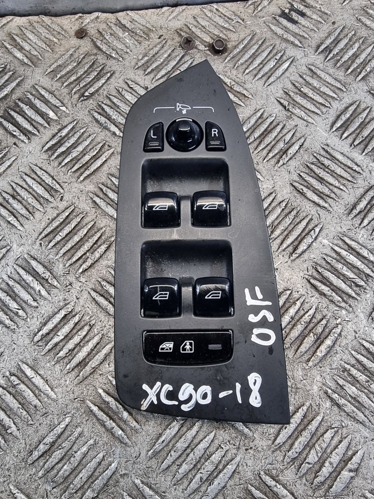 VOLVO XC 90 WINDOW CONTROL SWITCH RIGHT OSF 31433927 2.0L DIESEL AUTO SUV 2018