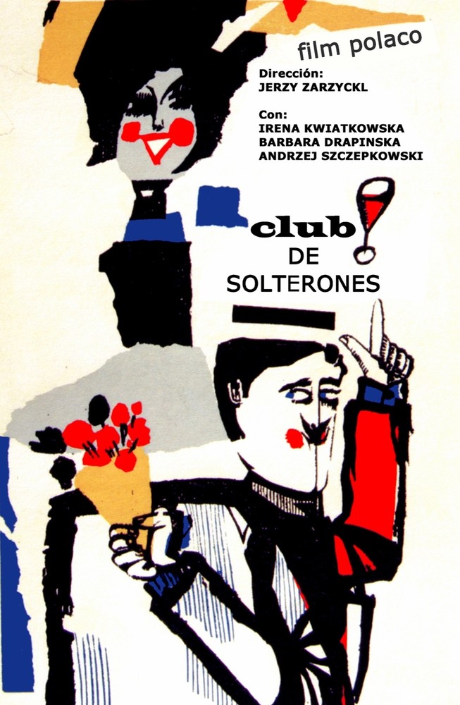 4215.Club de solterones.polish film.Decoration movie POSTER.Fine Graphic Art