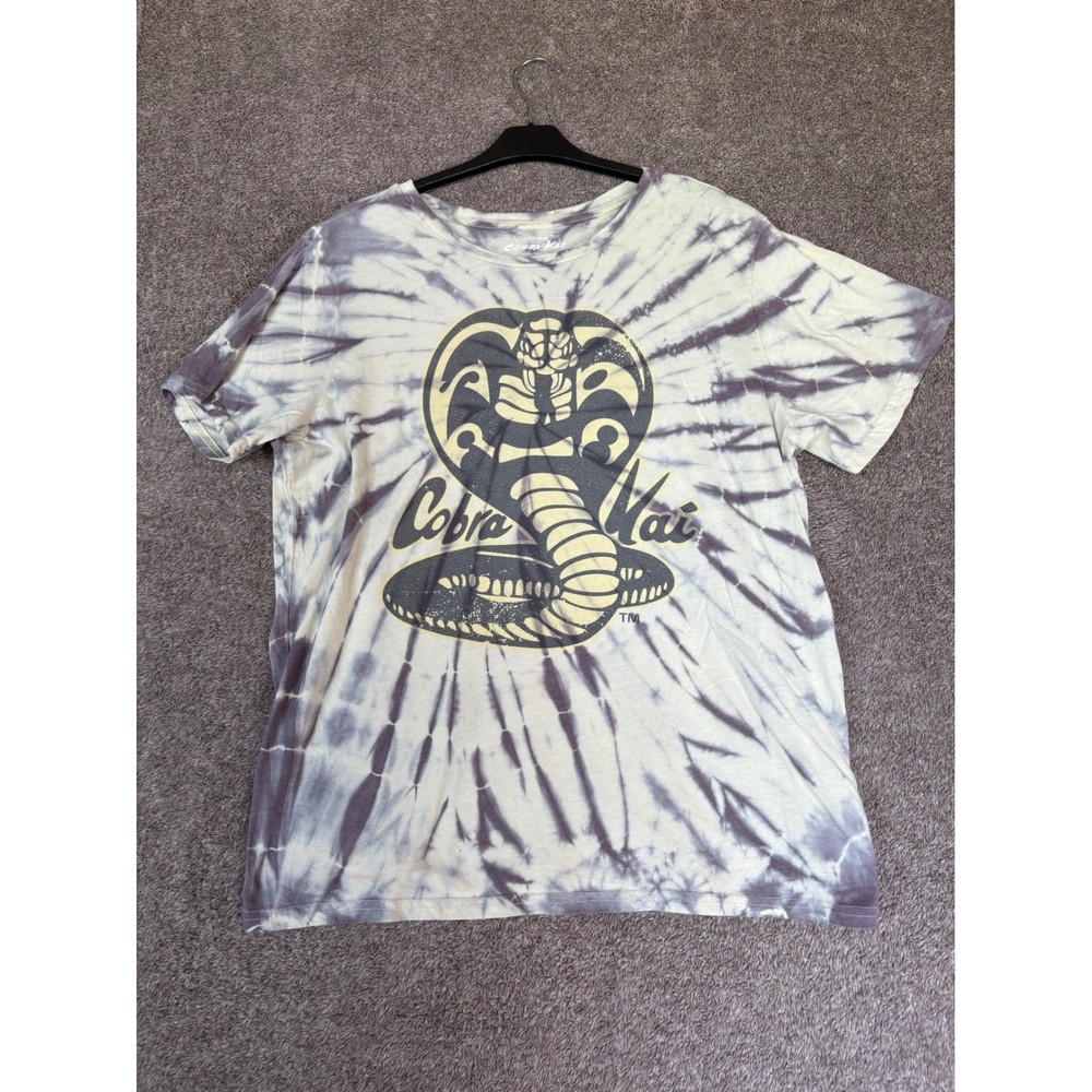Cobra Kai Tie Dye Graphic T-Shirt Fifth Sun Karate Kid 2XL Movie Tee