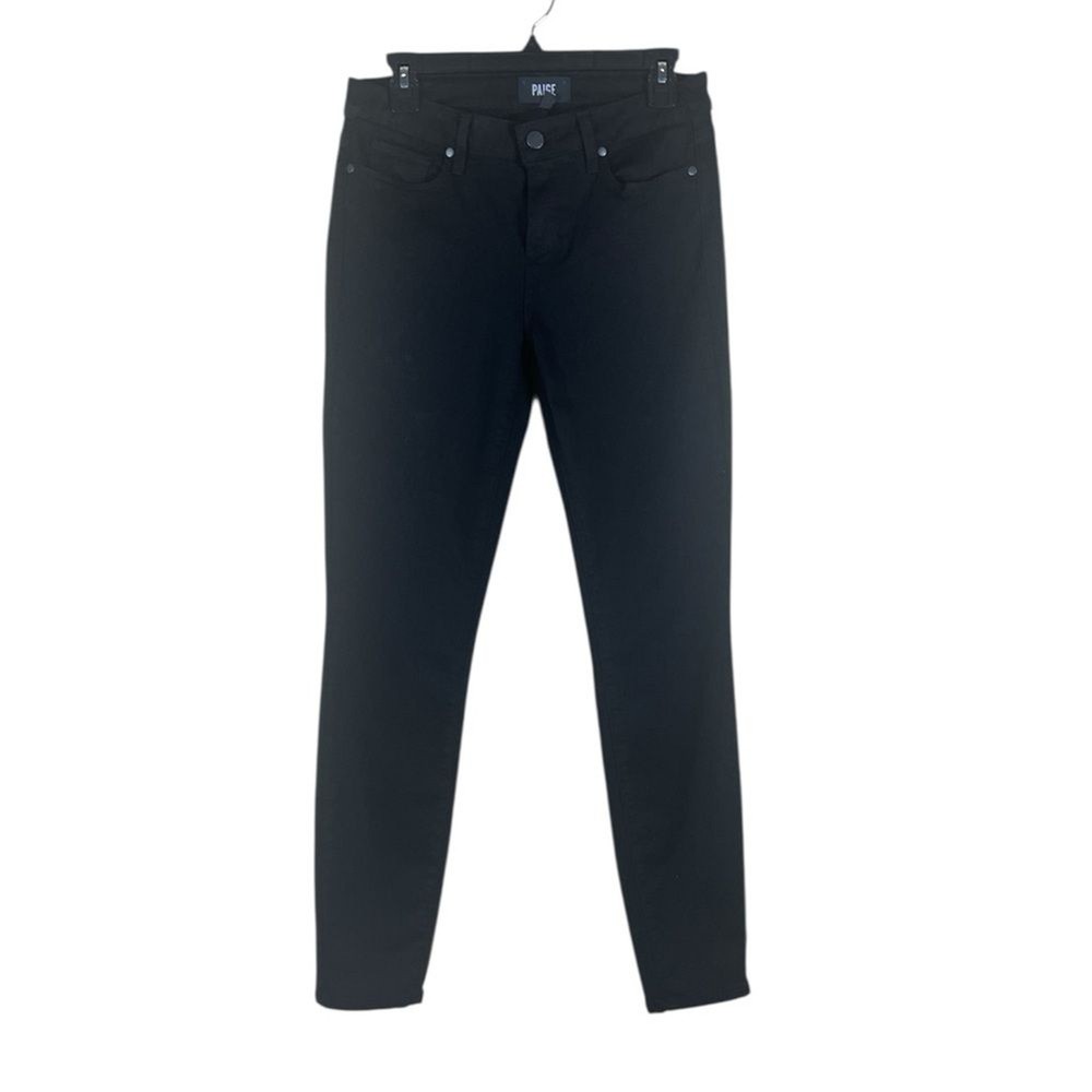 PAIGE Ultra Skinny Verdugo jeans Black Shadow Mid-Rise Size 28