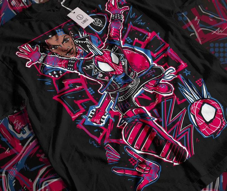Clash Of Super Heroes Half Portraits Anime Unisex T-Shirt
