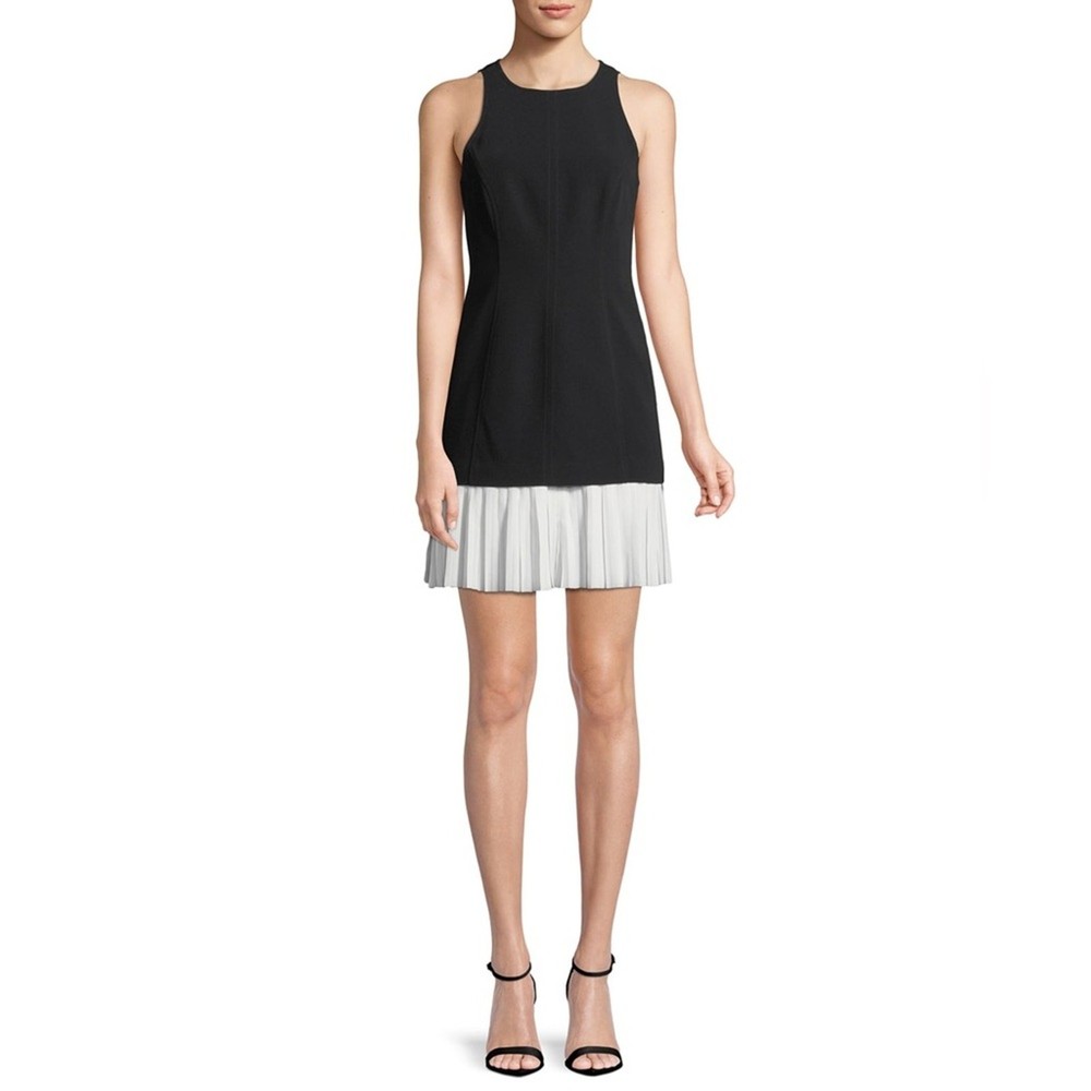 CINQ A SEPT Catriona Sleeveless Pleated Skirt Dress - Size 6