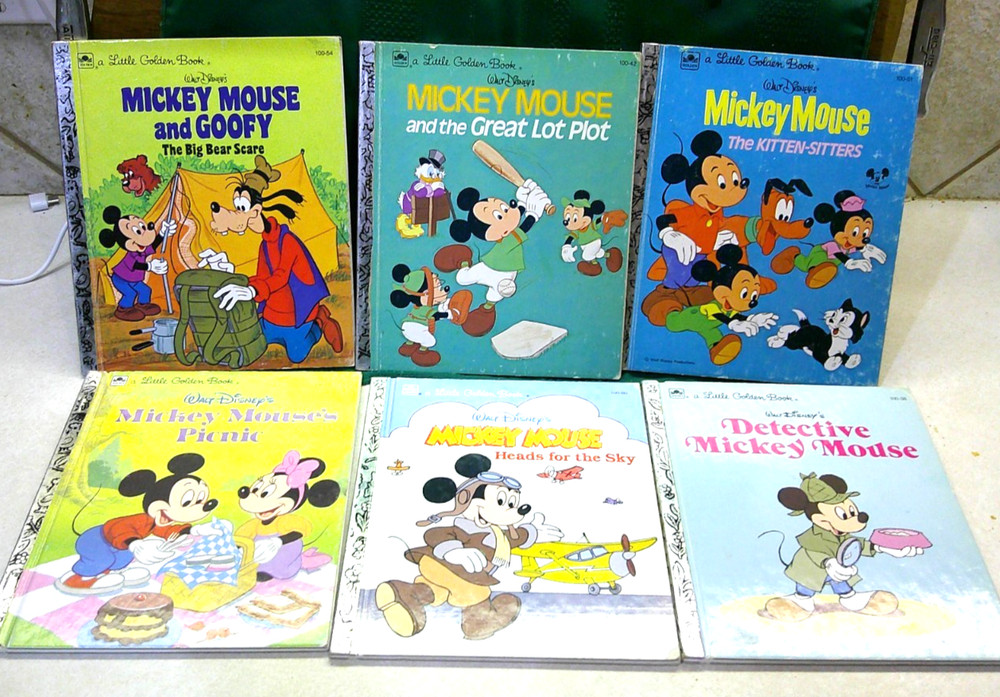 Lot of 6 Walt Disney's Mickey Mouse's  