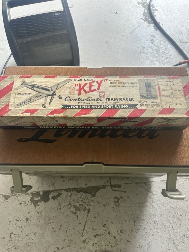 Berkeley Models “Key” Controliner Team Racer Wood Kit MR-3030D