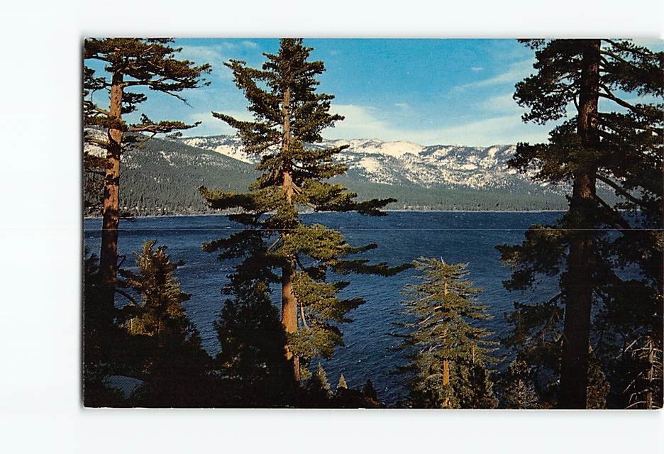 Postcard Lake Tahoe Nevada USA