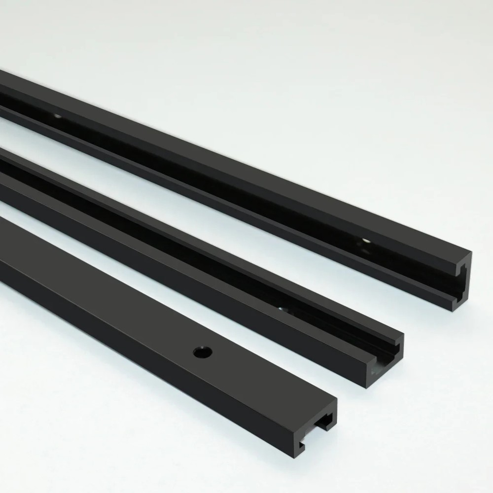 Aluminium T Track 19x9.5mm T-Slot Miter Track Jig Slide Rail Woodworking Tools