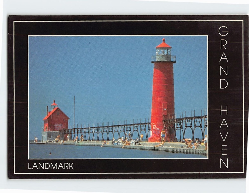 Postcard Landmark Grand Haven Michigan USA