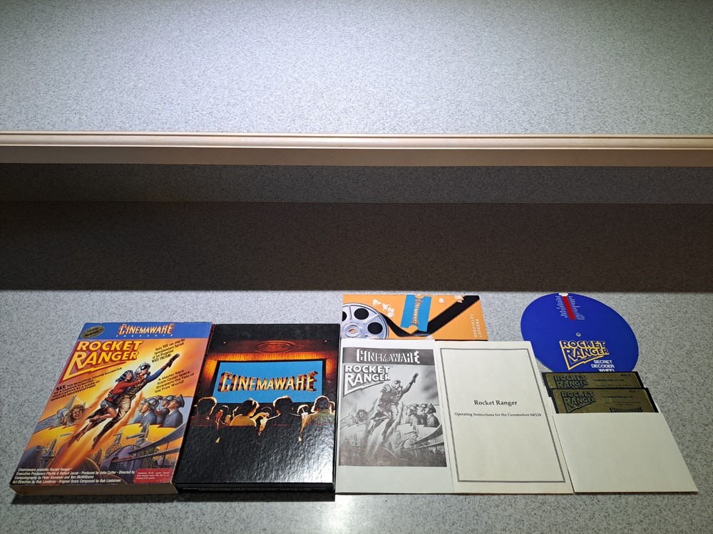 Commodore 64/128 - Rocket Ranger: Complete
