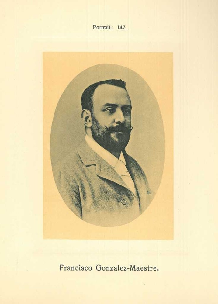 Portrait of Francisco Gonzales-Maestre