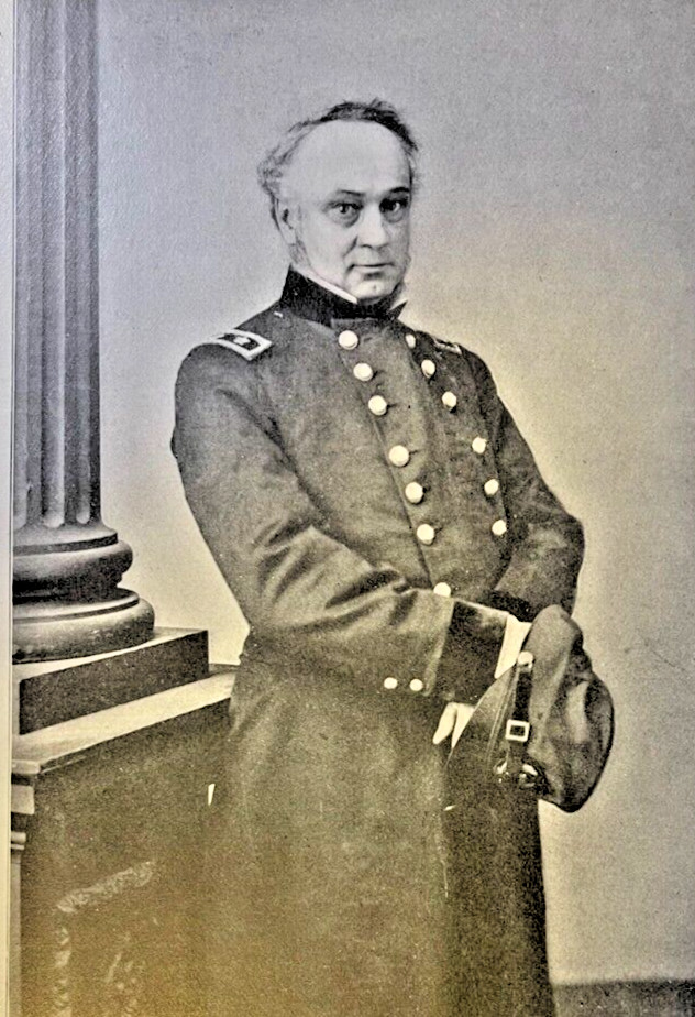 1912 Vintage Illustration Major General Henry Halleck Civil War