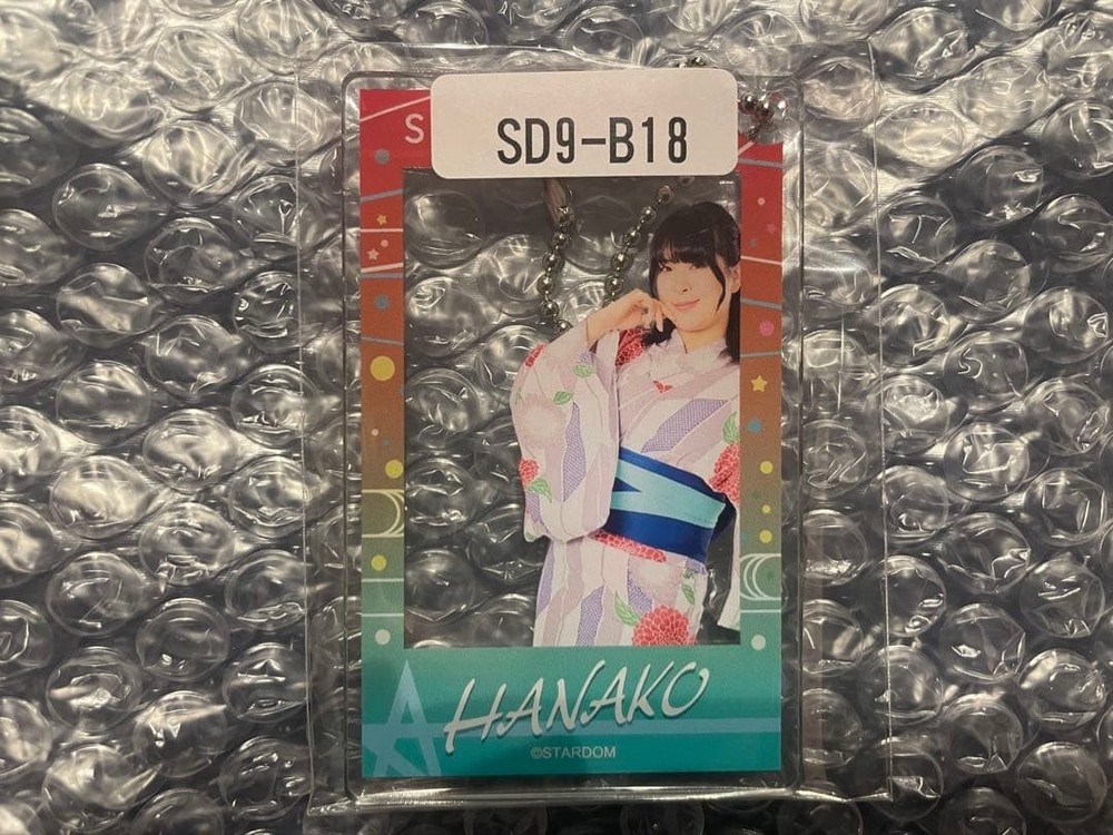 Hanako Stardom Webpon Acrylic Keychain Yuraki Unopened  Japan