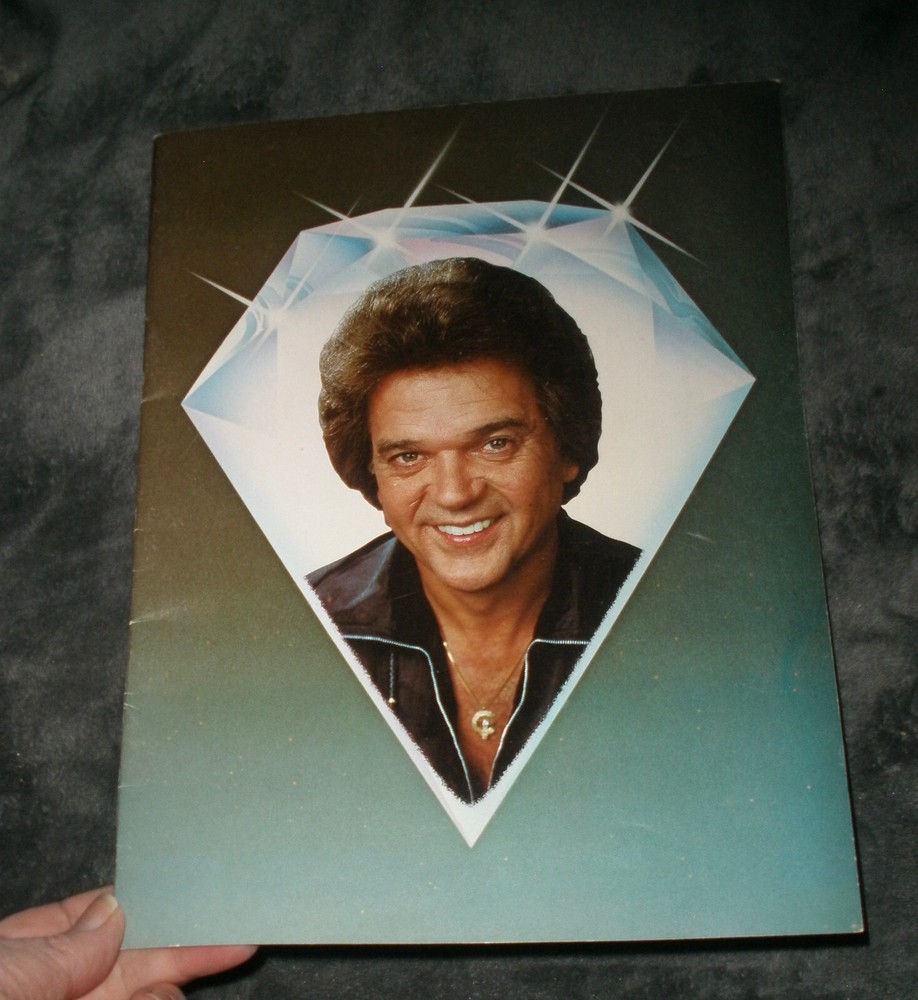 Conway Twitty Country Music Souvenir Show Concert Program Magazine Book Vintage