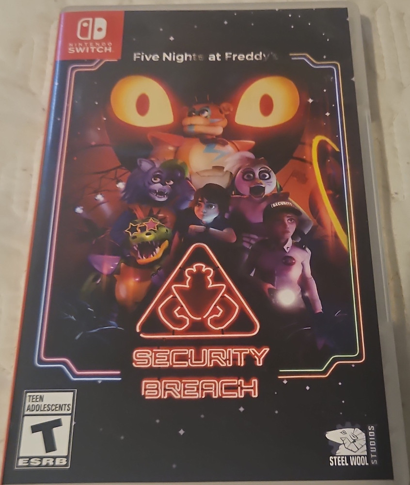 Maximum Games Five Nights at Freddy's Security Breach Switch Sticker T 2022 NTS…