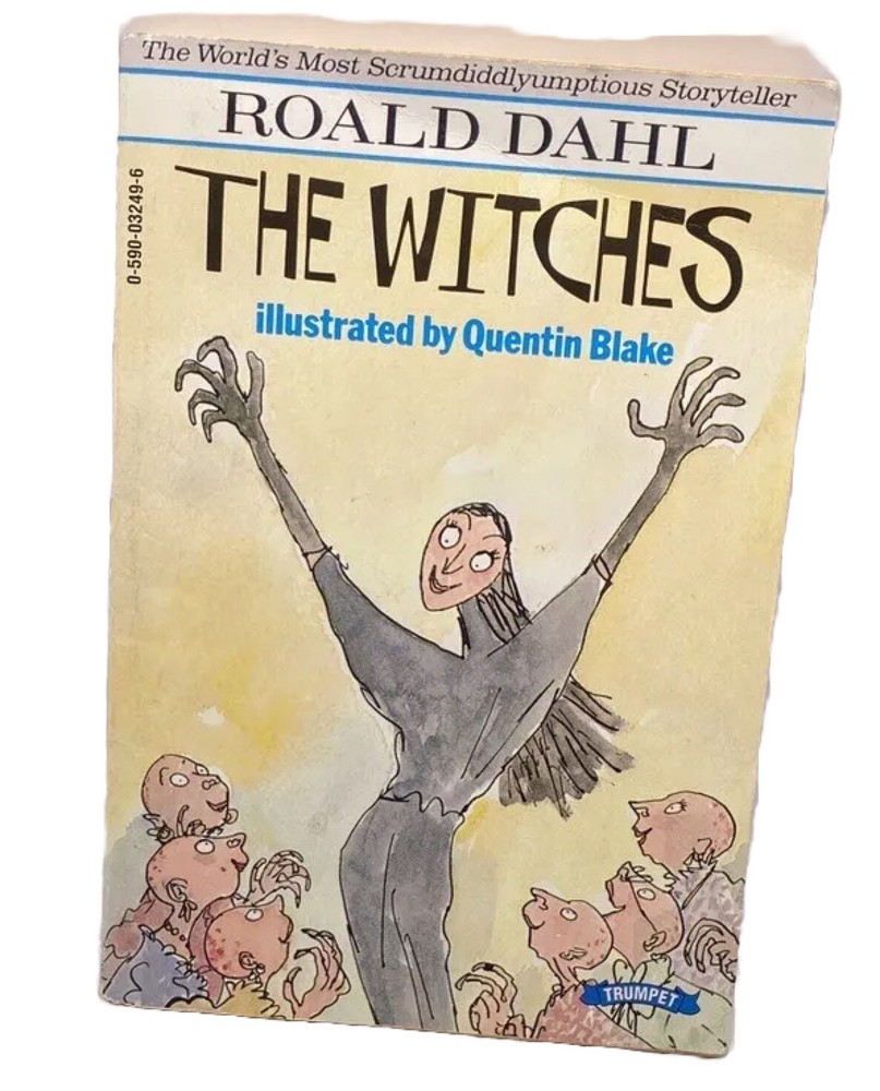 Book “The Witches” Paperback By Ronald Dahl  First Scholastic Printing  Jan 1997