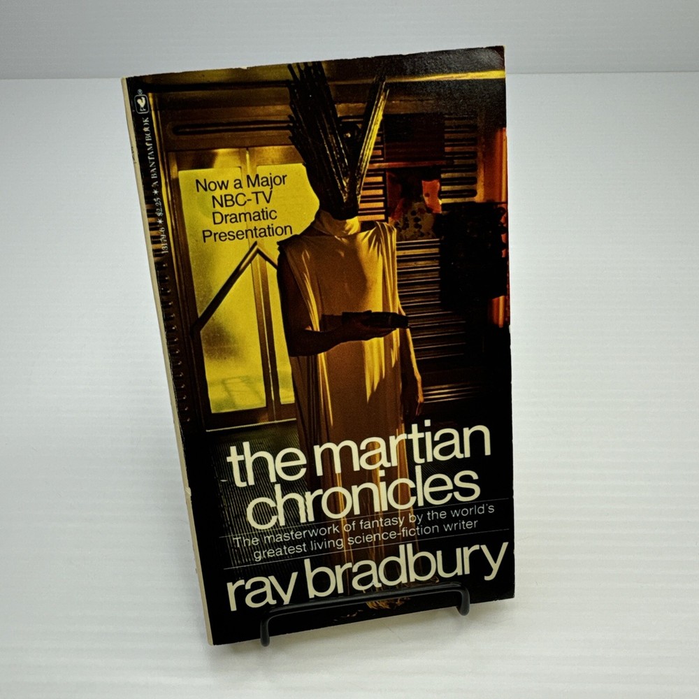 The Martian Chronicles Ray Bradbury Paperback Bantam 1980 NBC TV Show Tie-In