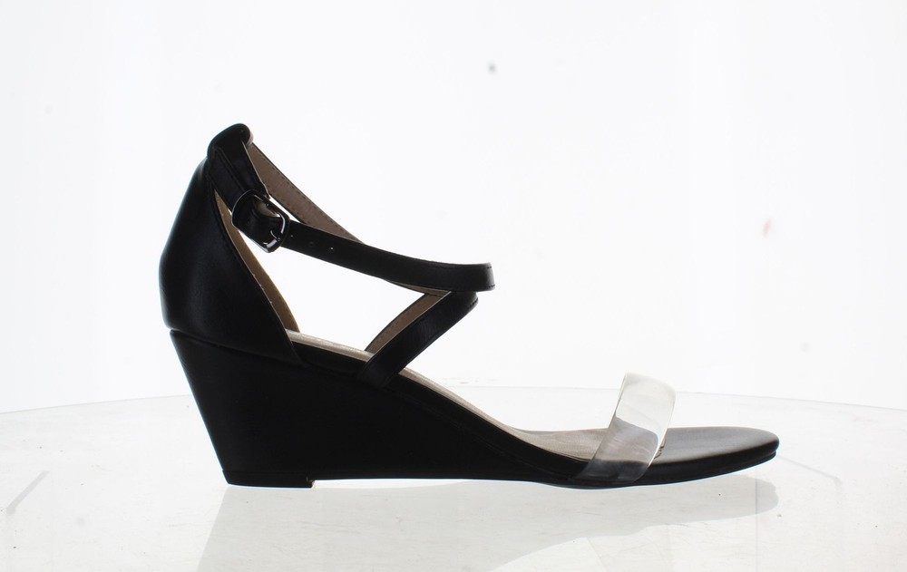 Black Ankle Strap Heels for Women Size 7 7664253