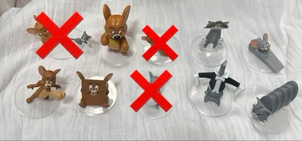 Tom and Jerry Figure Set of 7 #9795ad