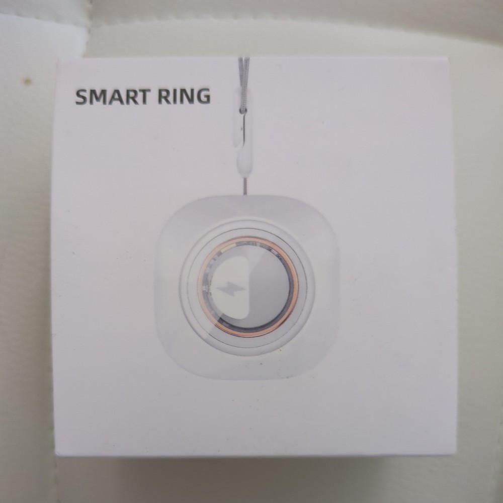 Ultra-Thin Smart Ring for Health Tracking – Unisex Size 8