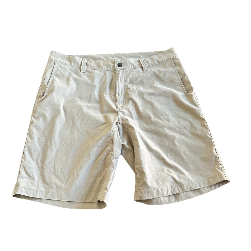 STIO Coburn Shorts Mens 38 Pockets Button Lightweight Outdoors Golf Chino
