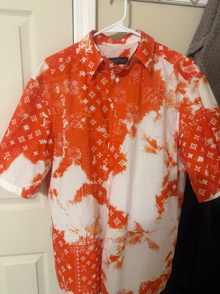 Louis Vuitton Monogram Bandana Short-Sleeved Shirt