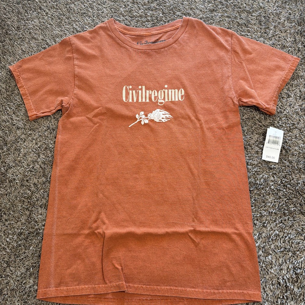 Civil Regime Before We're Gone American Classic T-shirt. Size Small