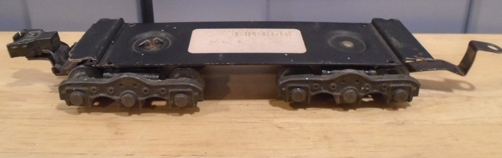 American Flyer O Gauge Hudson Tender Chassis W/2Diecast Trucks Modified