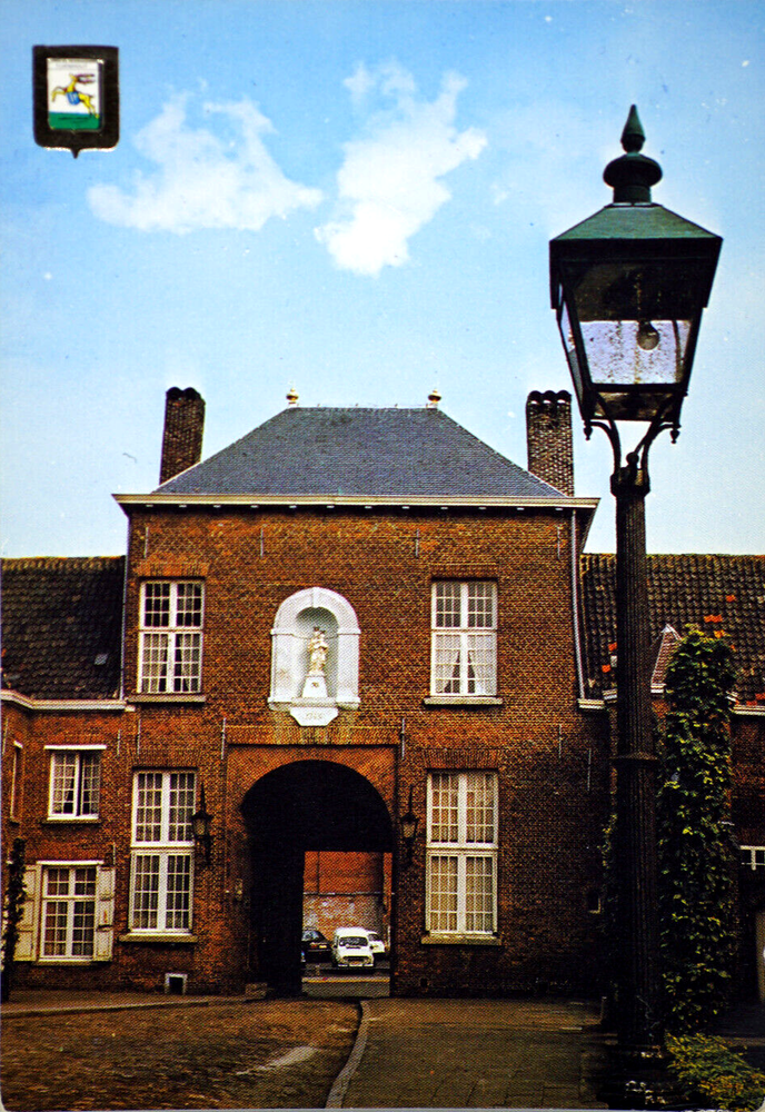 Postcard Netherlands Amsterdam Begijnhof Beguinage Museum Oldest Hofje Gatehouse