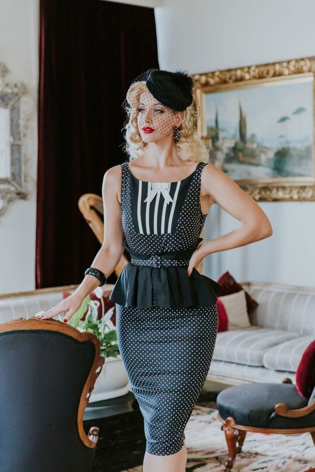 Kitten D'Amour Wiggle Dress Sz 10