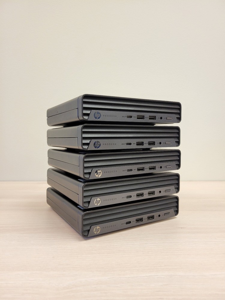 Lot of 5 HP ProDesk 600 G6 Mini Desktop Intel Core i5-10500T 16GB RAM NO HDD (7)