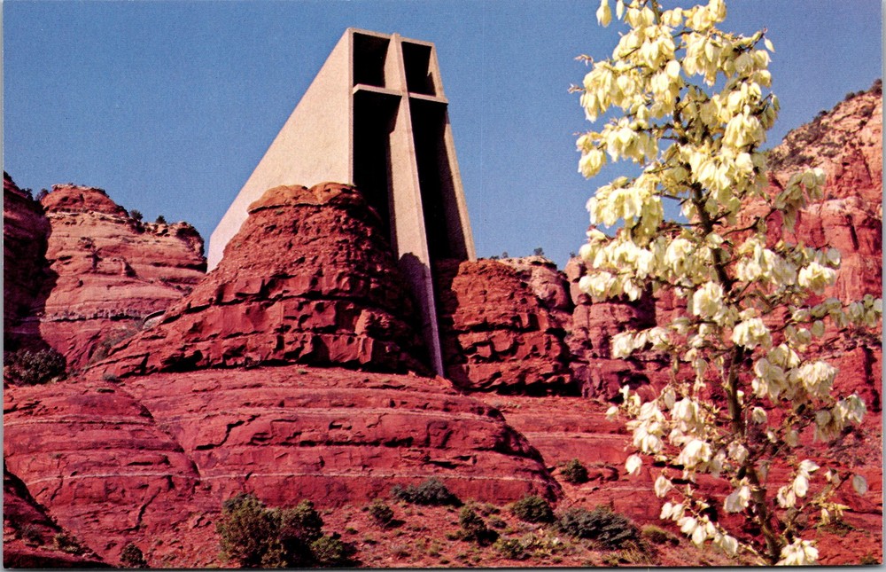 Postcard AZ Sedona Chapel of the Holy Cross
