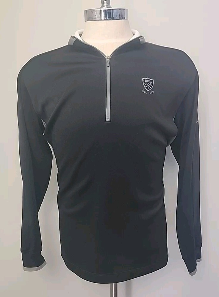 Nike Golf Dri-Fit Tour Performance Quarter Zip Pullover Mens Large Long Sleeve