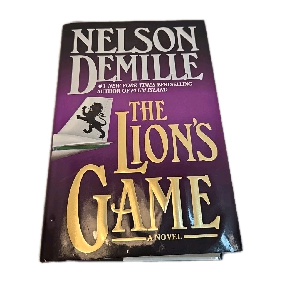 Lion's Game, by Nelson DeMille (2000, Hardcover) First Edition, First Printing