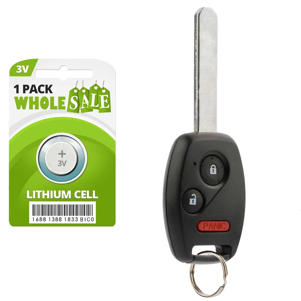 Replacement For 2006 2007 2008 2009 2010 2011 2012 2013 Honda Ridgeline Key Fob