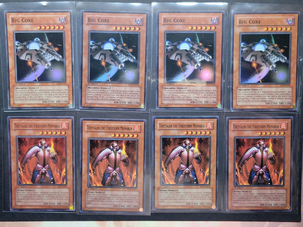 Yugioh Card Lot x 8: Rise Of The Duelist 2004 Super Rares. 1st Edition Holos
